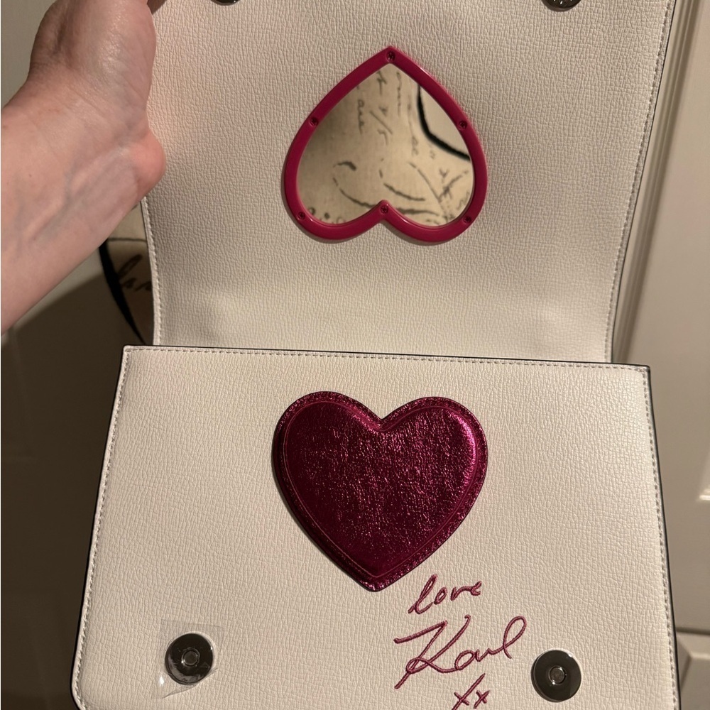 Karl Lagerfeld Heart Bag - Picture 5 of 8